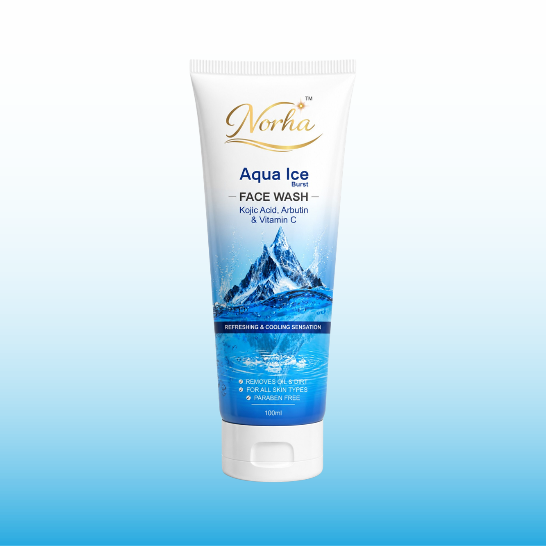 Norha Aqua Ice Face Wash – 100ml | Gentle Daily Cleanser
