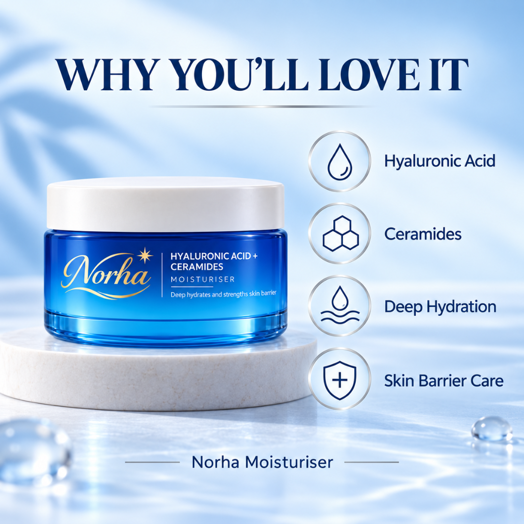 Norha Hyaluronic Acid Moisturizer | Intense Hydration & Skin Plumping