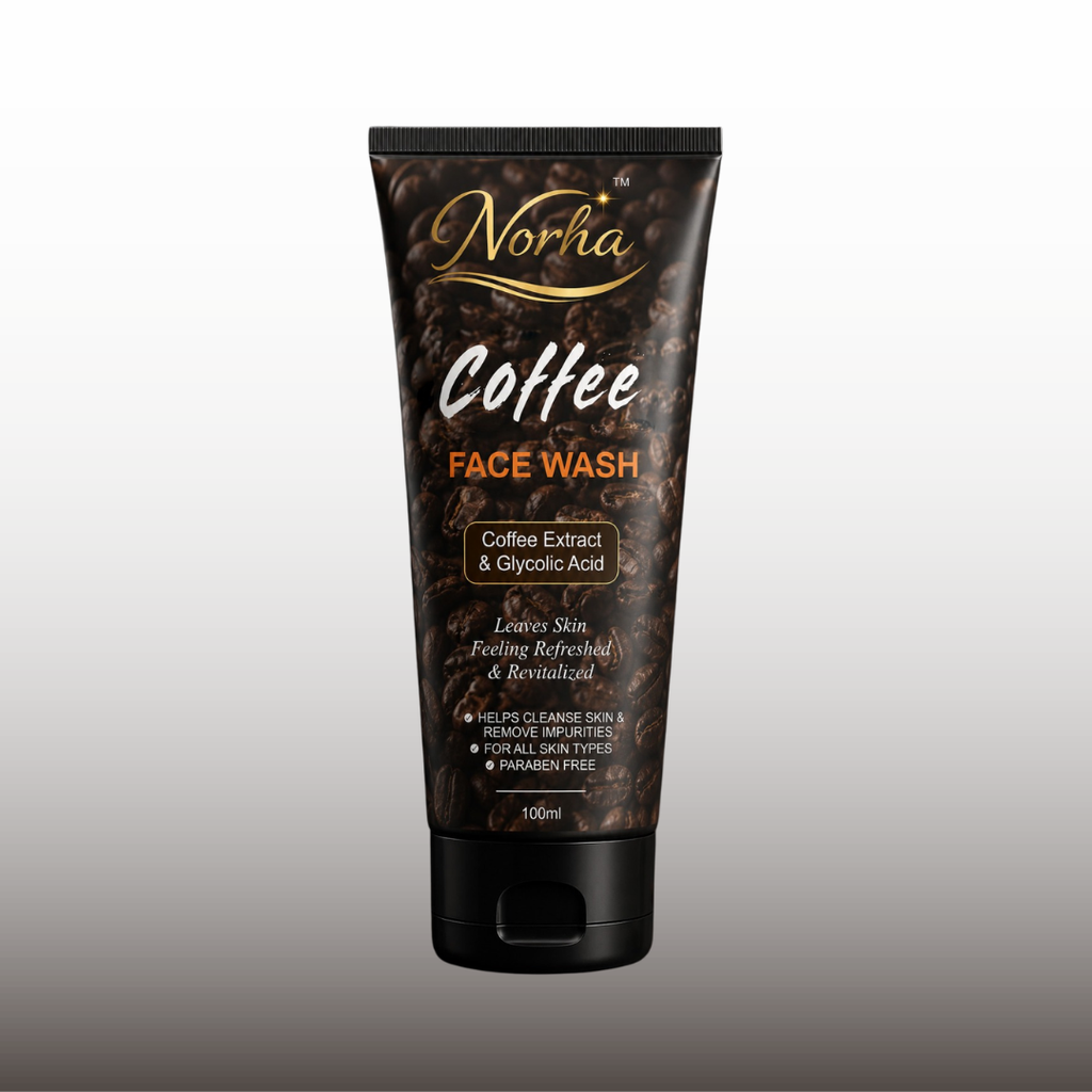Norha Coffee Face Wash – 100ml | Gentle Daily Cleanser