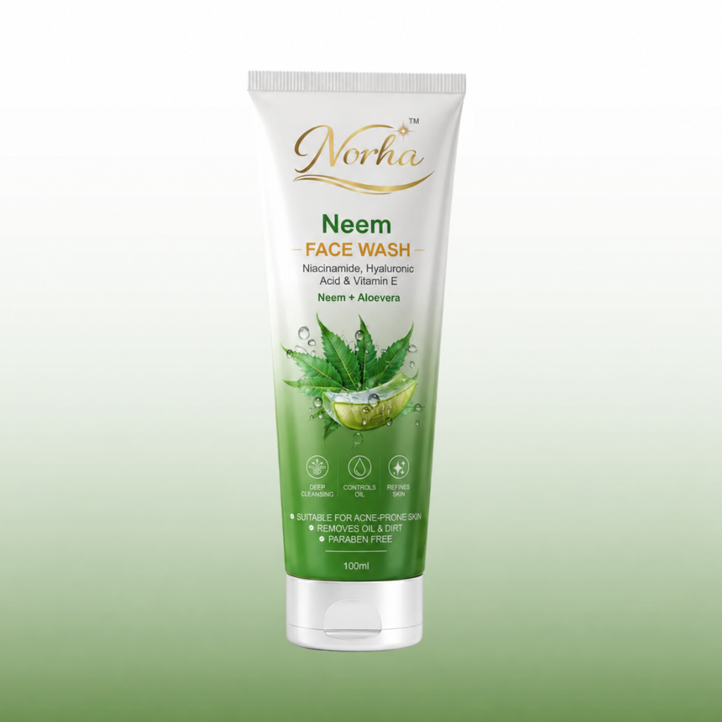 Norha Neem Face Wash Combo – Pack of 2 | Gentle Daily Cleanser